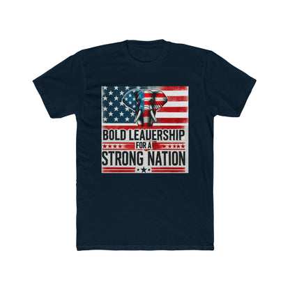 Bold Leadership Premium Unisex Cotton Crew Tee