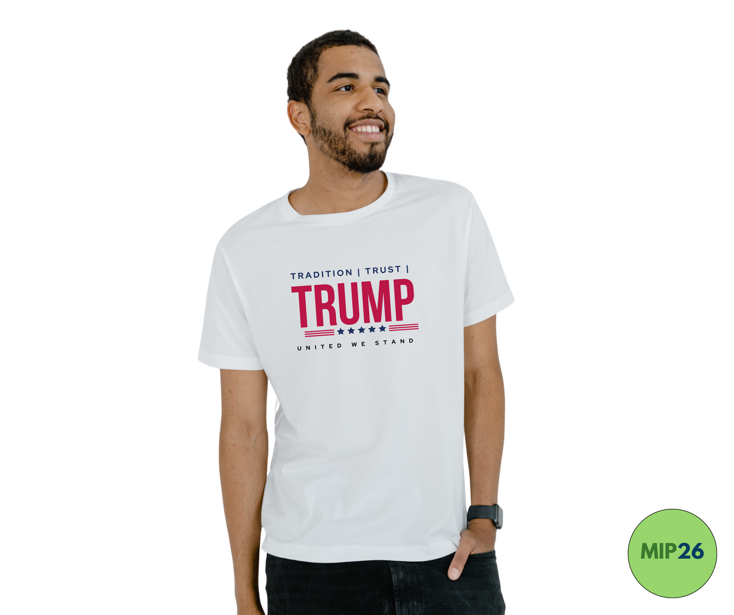 Tradition Trust Trump United We Stand Unisex Cotton T-shirts