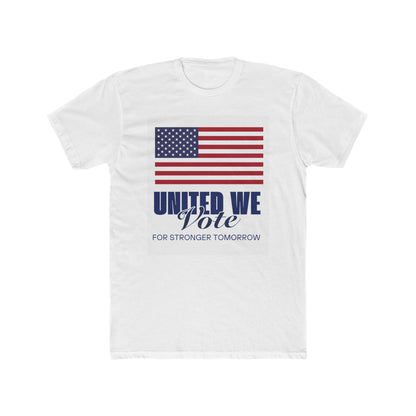 United We Vote Premium Unisex Cotton Crew Tshirt